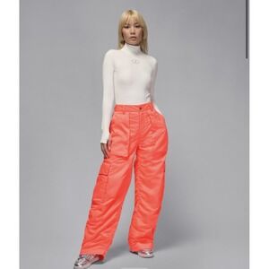 Jordan Flight Mountainside Cargo Pants Hot Lava Loose Fit Warm Insulated Large
